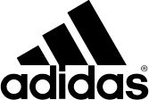 Black adidas logo